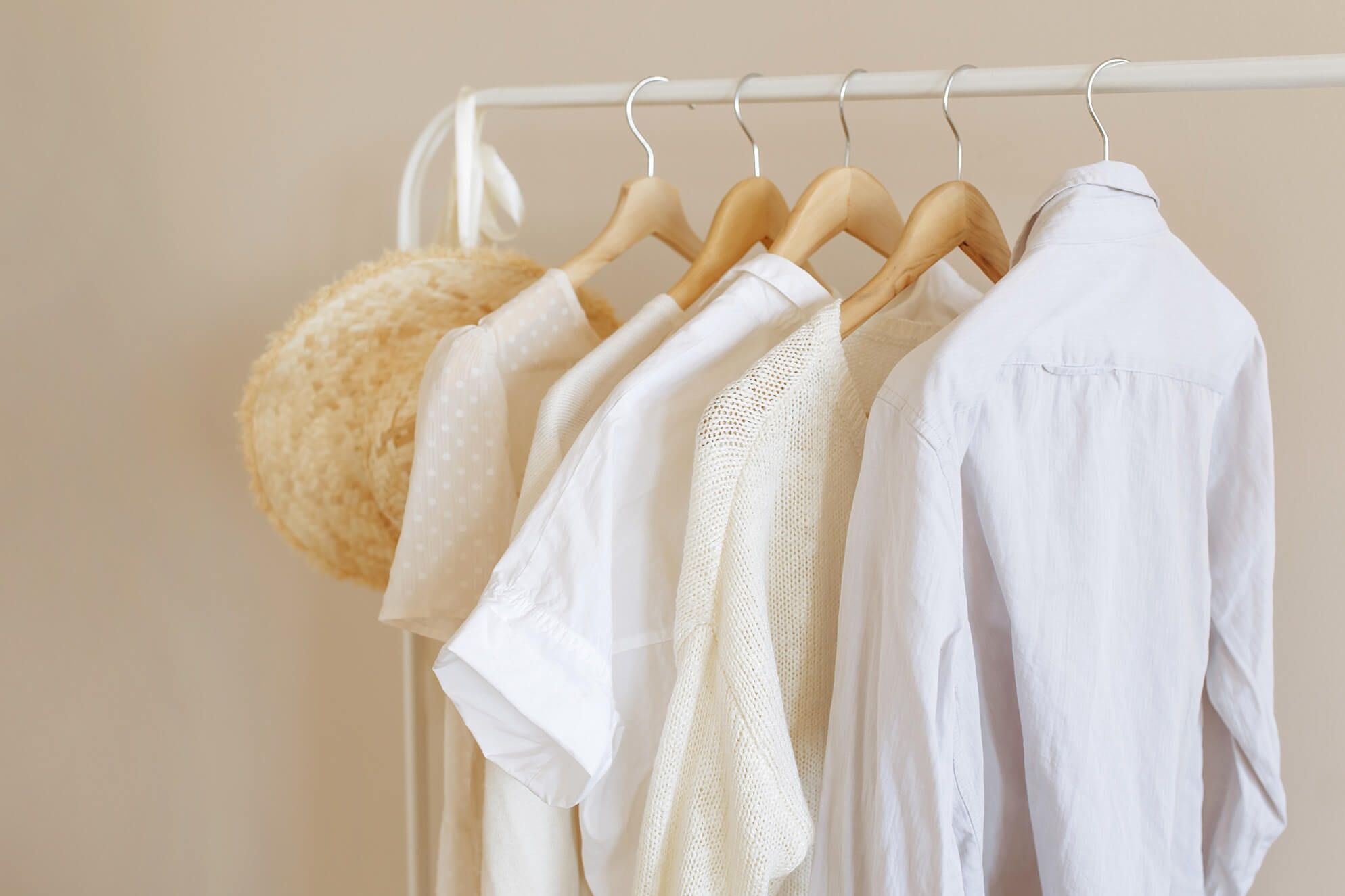 minimalistic fashion clothes on a hanger m75c4eb